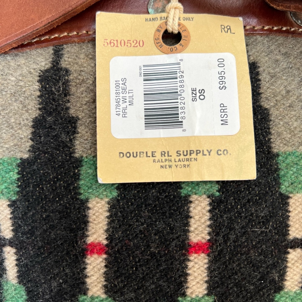 Riley Southwestern Rucksack. Ralph Lauren RRL, - Picture 5 of 8